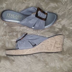 Italian Shoe Maker sandals. Like New condition!
